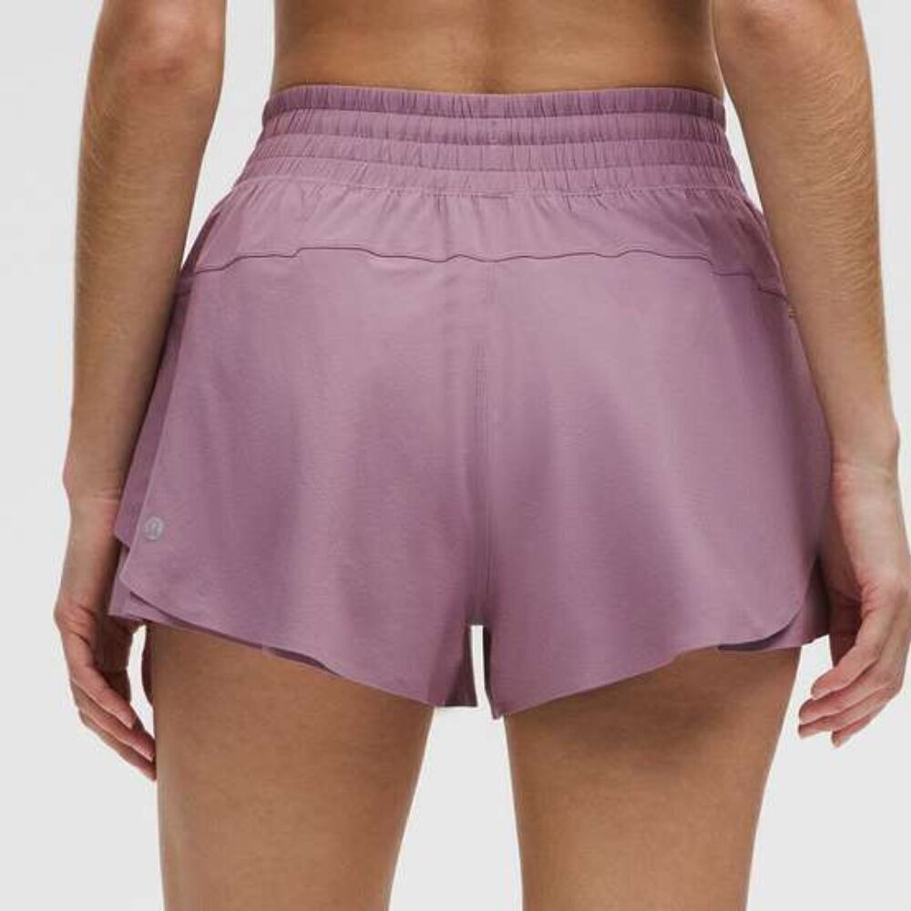 NWT Lululemon Shake It Out High-Rise Running Short 2.5" - XXS Lavender Lux